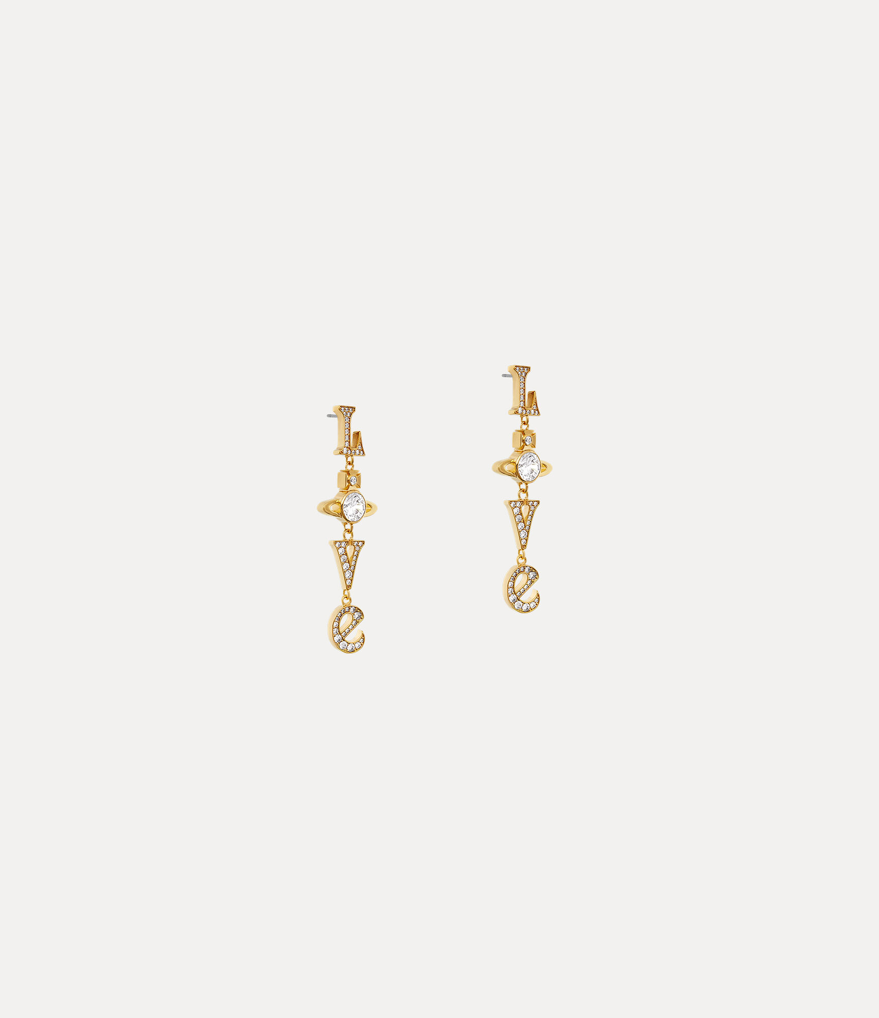 Antique Gold & Cubic Zircon Studded Long Earrings – Deara Fashion  Accessories
